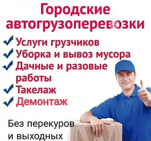 Разнорабочие и подсобники, грузчики, муж на час, переезды, клининг и уборка квартир, фотография 2