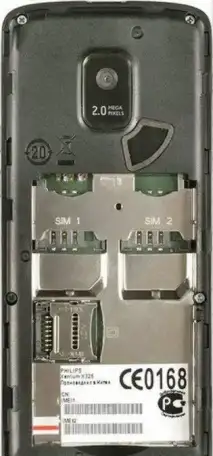 Philips Xenium X325 оригинал, 2 сим-карты, фотография 10