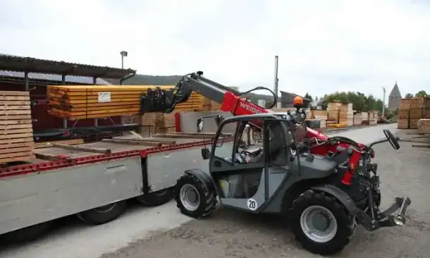 Телескопический погрузчик WEIDEMANN 5522, фотография 2