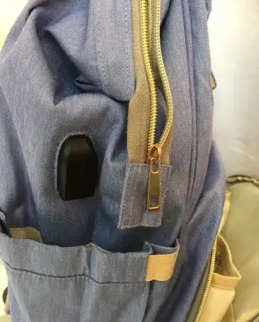 Рюкзак для мам с USB на коляску, фотография 6