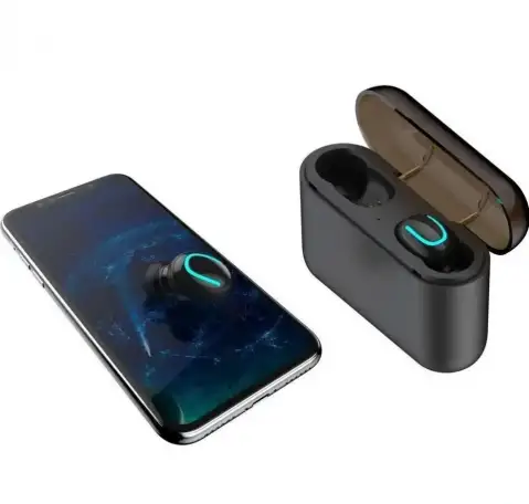 Бинауральные беспроводные наушники HBQ-Q32 TWS, чёрный, фотография 2