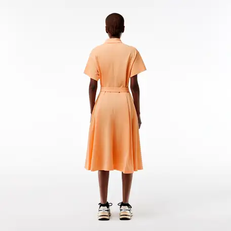 Женское платье lacoste с поясом, фотография 2