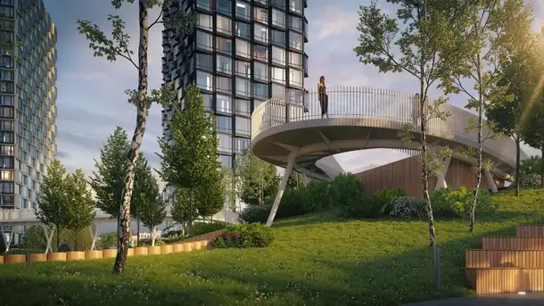 2-х комнатная квартира, 58,00 м², 24 эт., ЖК HIGH LIFE Летниковская 11, Хай Лайф, фотография 10