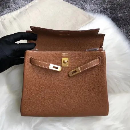 Сумка hermes kelly ручная работа, фотография 5