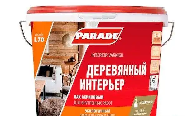 Лаки PARADE, для всех типов поверхности, фотография 3