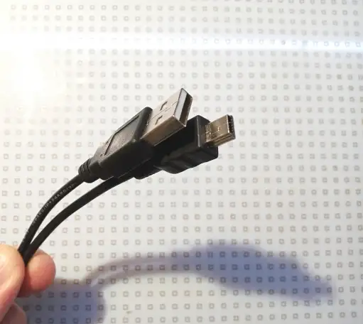 Кабель miniUSB - USB, черный, 1,23 м., фотография 3