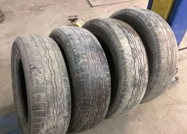 Комплект бу шин Bridgestone Dueler HTR17 101H, фотография 1
