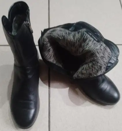 Продаются женские полусапожки кожаные., фотография 1