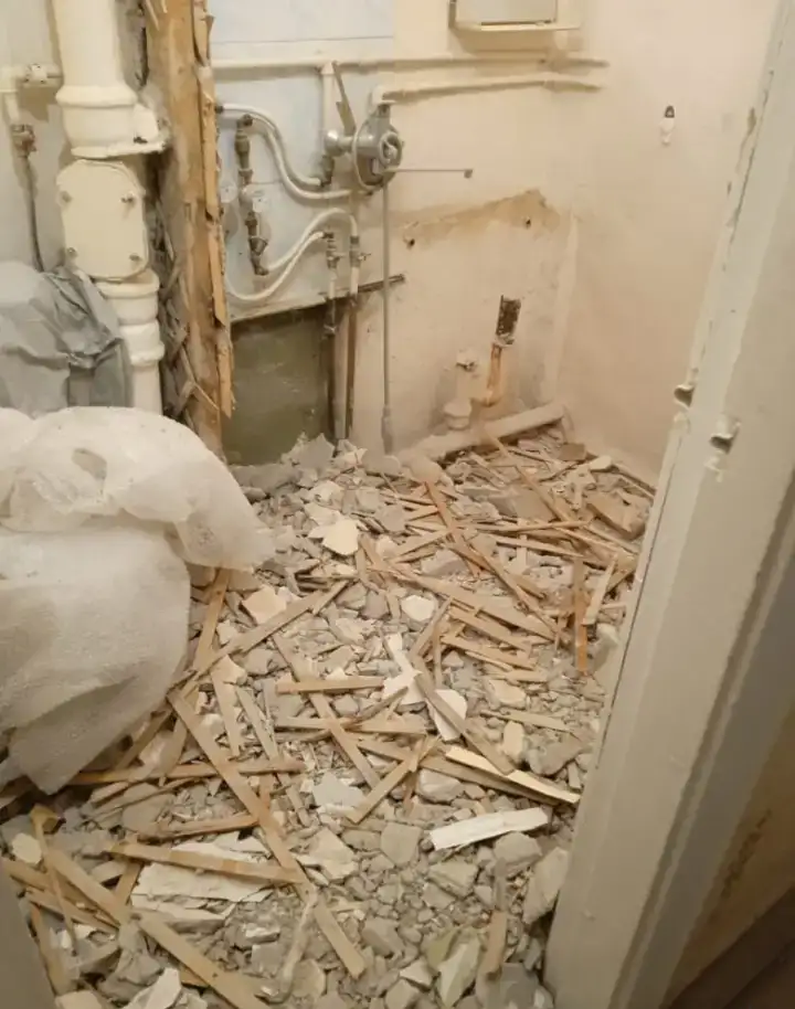 Демонтаж деревянных перегородок грузчики, фотография 2