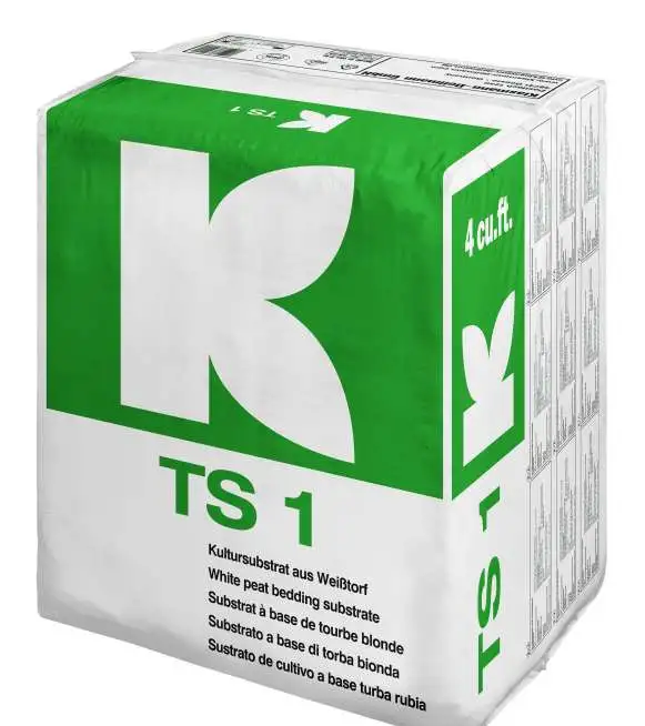 Торф Klasmann TS 1 рецептура 876 (кипа 200 л), фотография 1