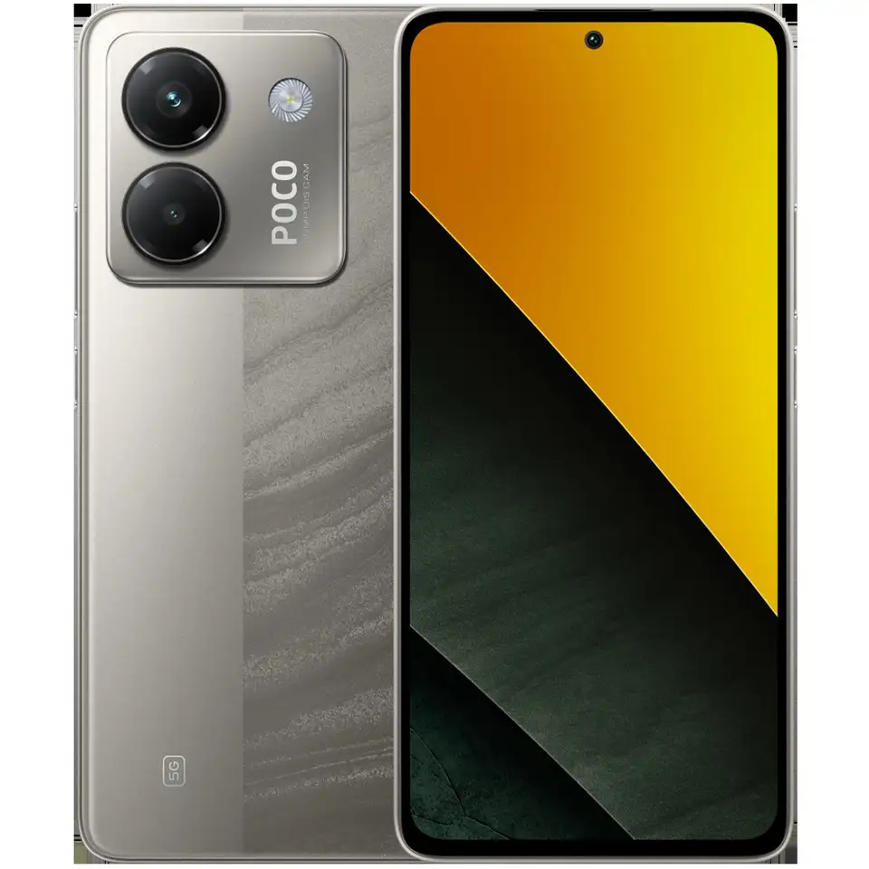 Смартфон poco m7 pro 5g 8/256gb silver ru, фотография 1