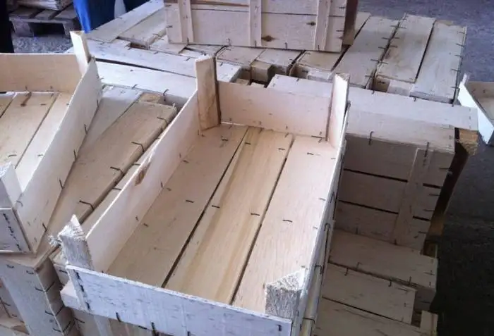 Ящики из шпона для персика, сливы, алычи, винограда и т.д., фотография 1