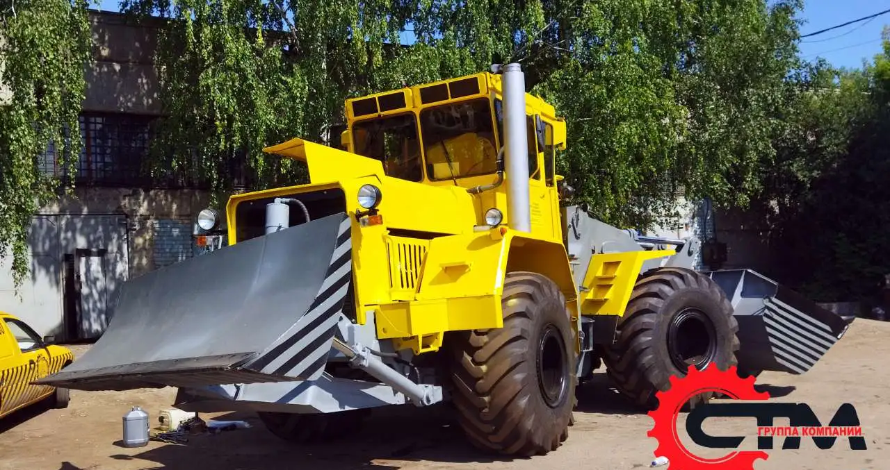 Погрузчик К-702 мва удм2, отвал, ковш, фотография 4