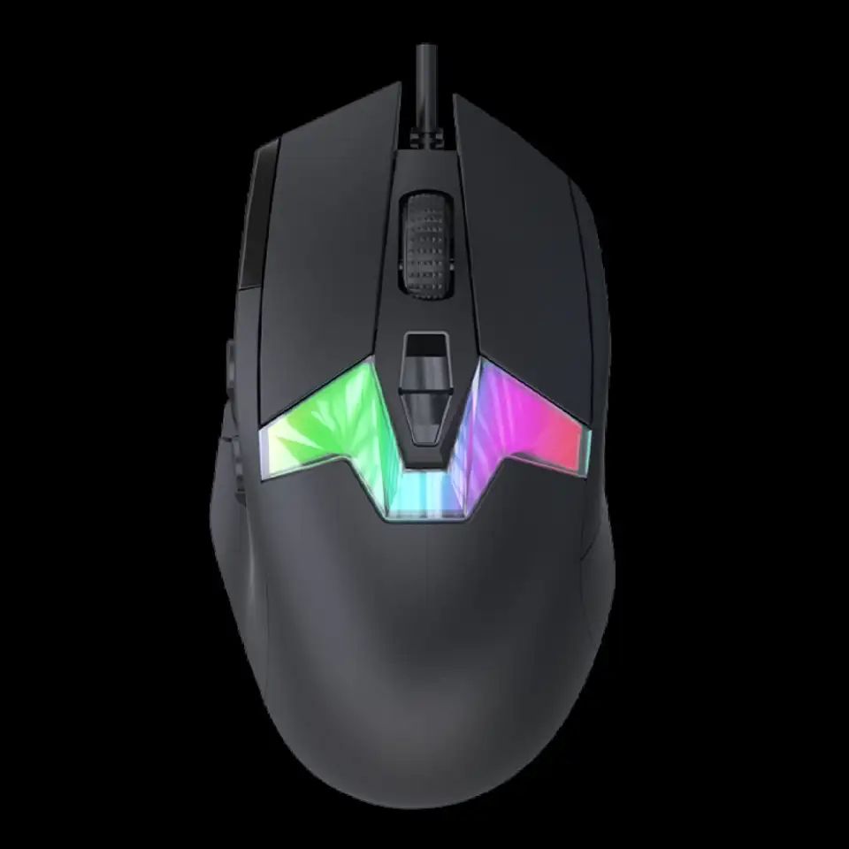 Игровая проводная мышь dareu em945x black, фотография 1