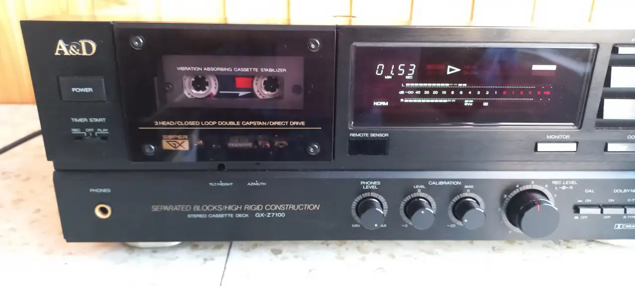 Кассетная дека AD GX-Z7100, фотография 2