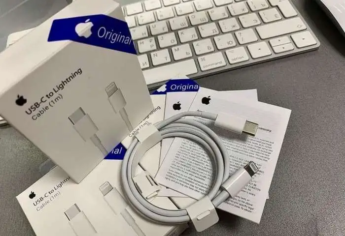 Кабель для Apple iPhone iPod iPad / Power Delivery 18W / 1m / USB Type-C - Lightning, фотография 2