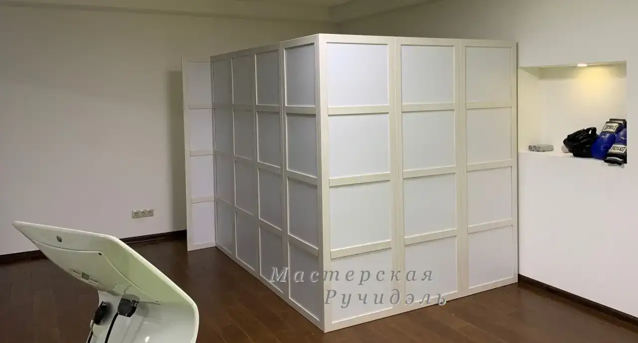 Ширма перегородка для салона красоты или офиса, фотография 6