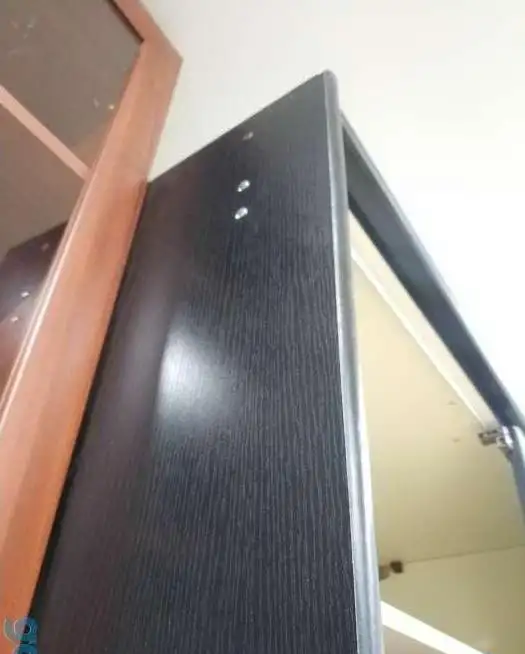 Шкаф для одежды с зеркальным фасадом 171 w x 217 h x 57 см где 217 высота 171 ширина по глубина Югославия  Качественное, фотография 4