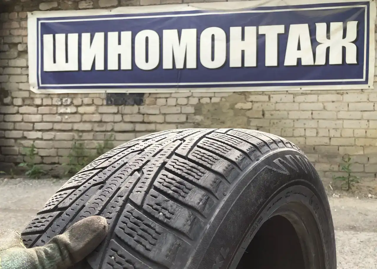 шина б/у Nokian Hakkapeliitta R 235/55 R17 103R XL, фотография 6