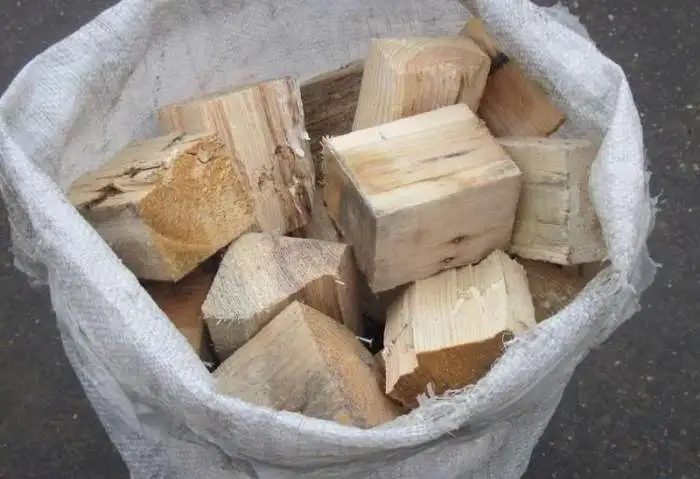Дрова в мешках и валом, фотография 2