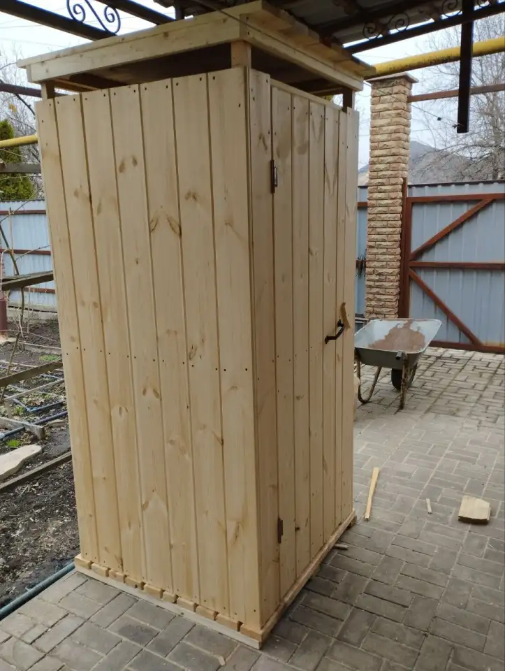 Продам деревянный туалет душ, фотография 1