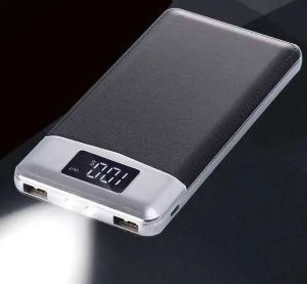 Внешний аккумулятор awei p30k 10000 mah power bank с фонариком, фотография 3