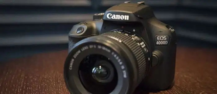 Фотоаппарат CANON EOS 4000D, фотография 2