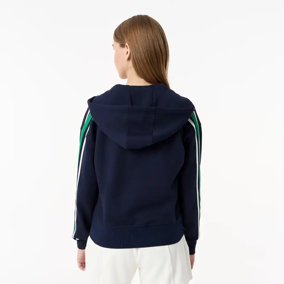 Женская спортивная толстовка lacoste с капюшоном, фотография 2