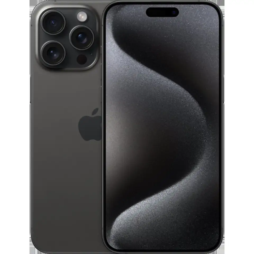 Смартфон apple iphone 15 pro 256gb black titanium (dual sim) для, фотография 1