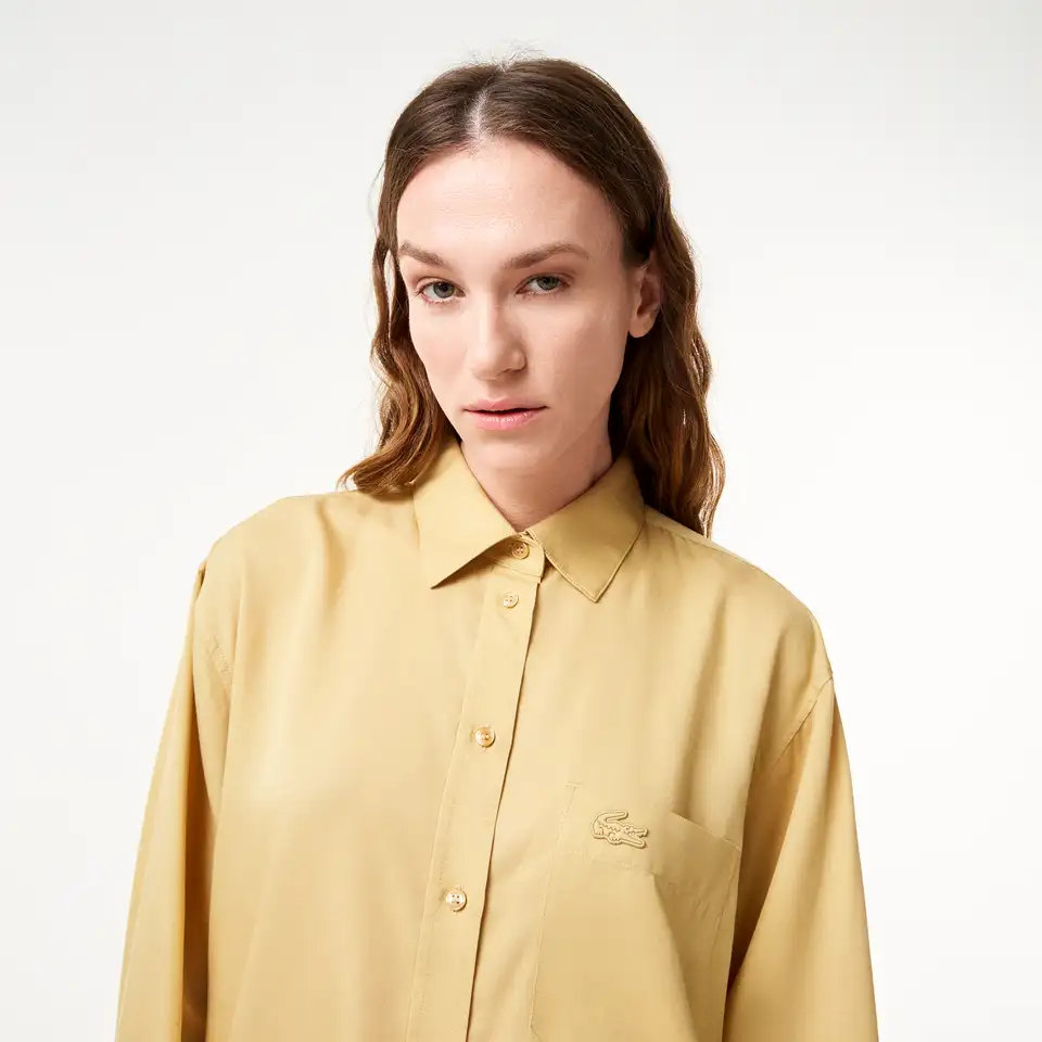 Женская рубашка lacoste с нагрудным карманом, фотография 3