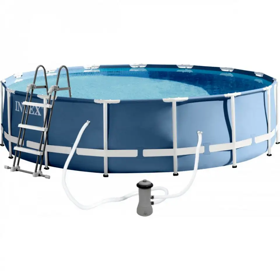 Каркасный бассейн intex 26726 457x122см, 16805л, фил.-насос 3785л/ч, фотография 2