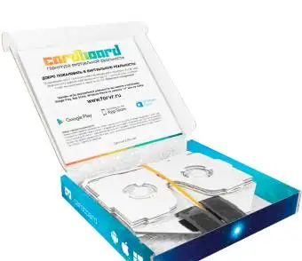 Очки виртуальной реальности VR Cardboard, фотография 2