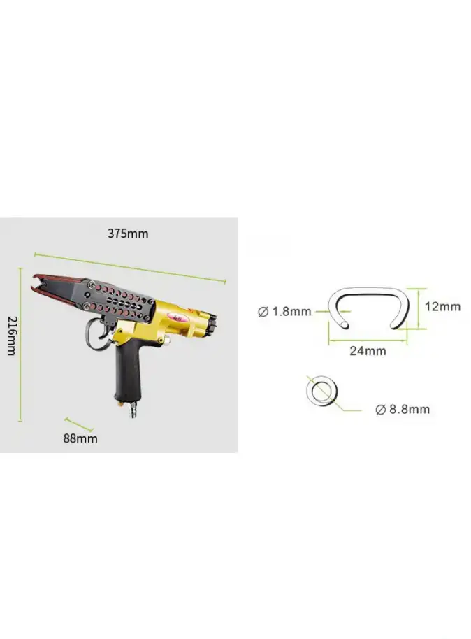 Пневматический степлер AIR TOOL SC77XE, фотография 3