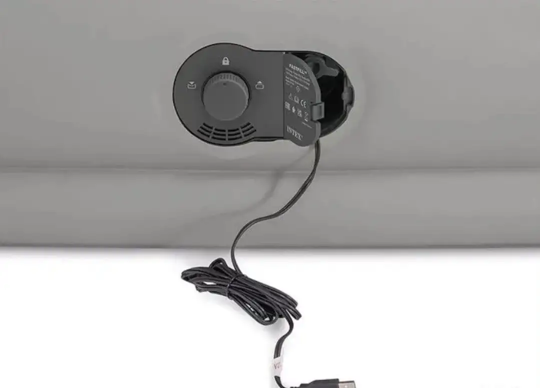 Новый матрас надувной 99х191х30см со встроенным USB насосом электро, фотография 6