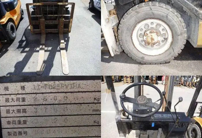 Sumitomo FD 25 pvixa дизельный вилочный погрузчик, фотография 3