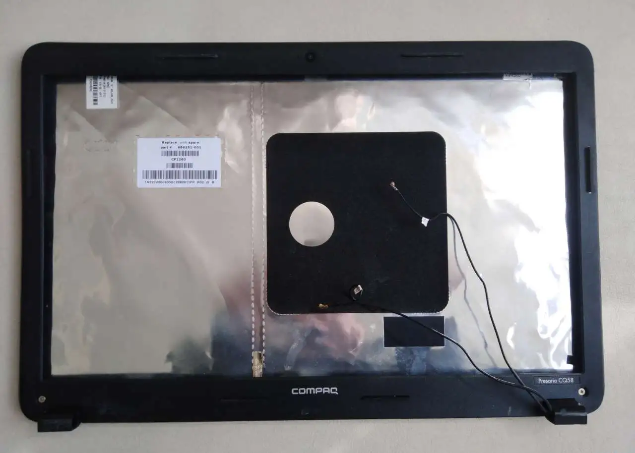 HP compaq presario cq58 крышка и рамка матрицы, фотография 2