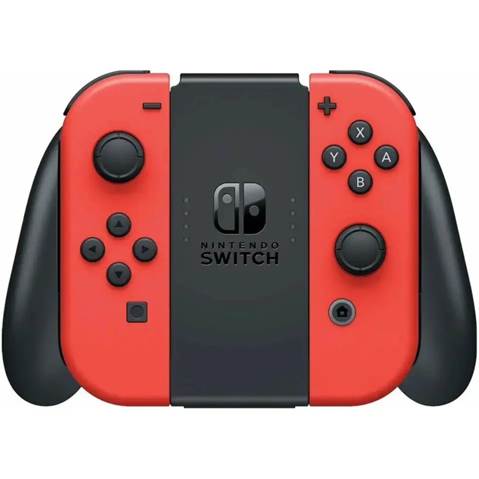 Игровая приставка nintendo switch oled, mario red edition, фотография 6