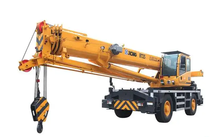 Короткобазный кран XCMG RT25, фотография 1