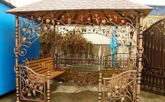 Беседки кованные, фотография 2