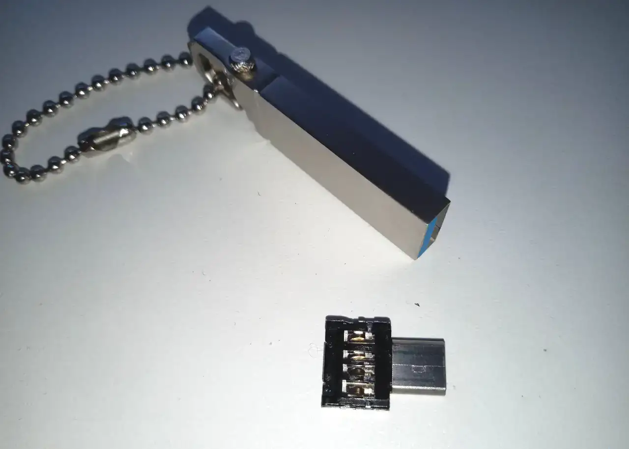 Переходник (адаптер) USB - miniUSB, фотография 1