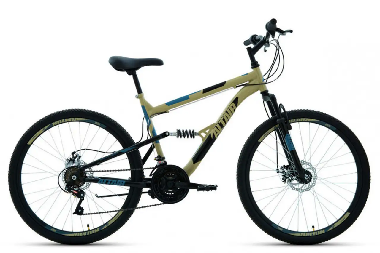 Велосипед altair - mtb fs 26 2.0 disc (2020), 18 ск.,, фотография 1