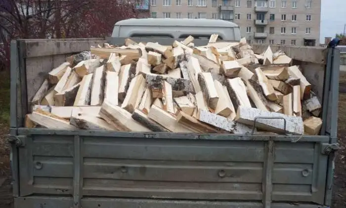 Дрова колотые, чурки, фотография 4
