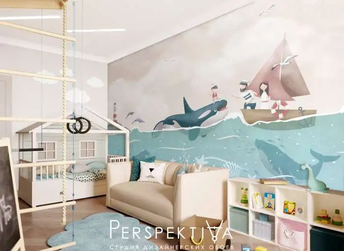 Детские обои, фотография 7
