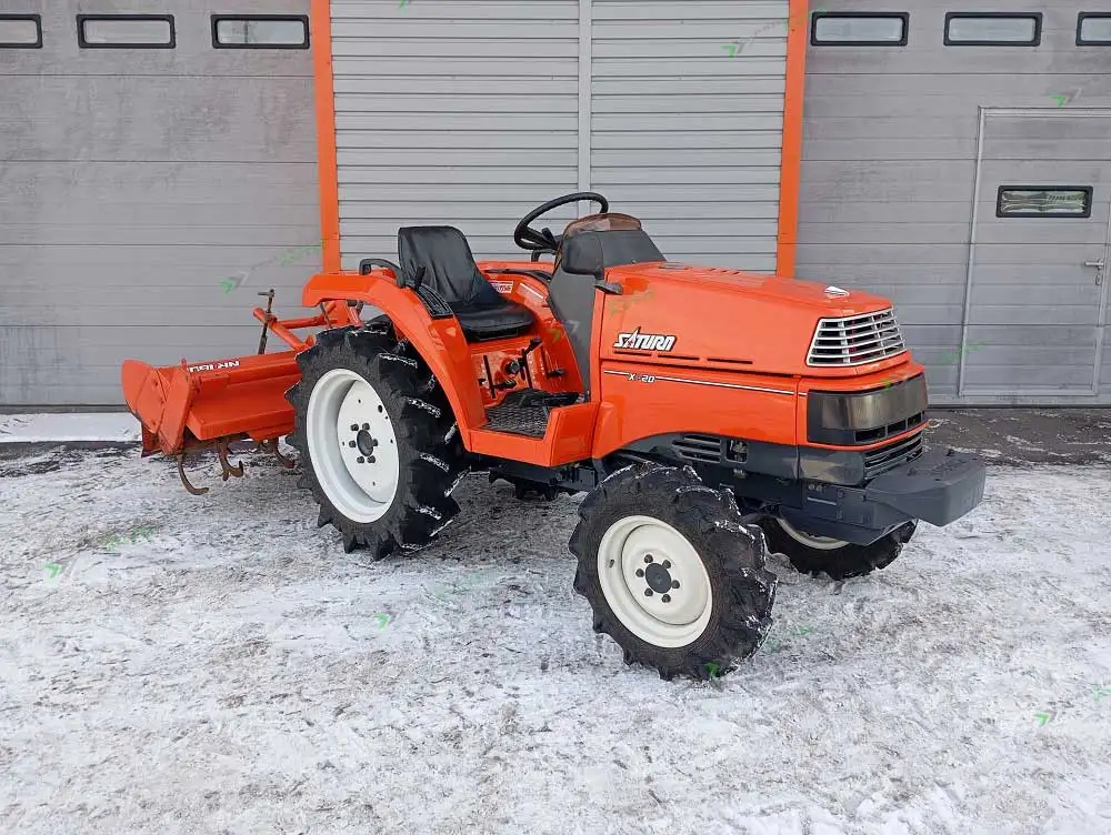 Японский минитрактор Kubota X-20 2340, фотография 1