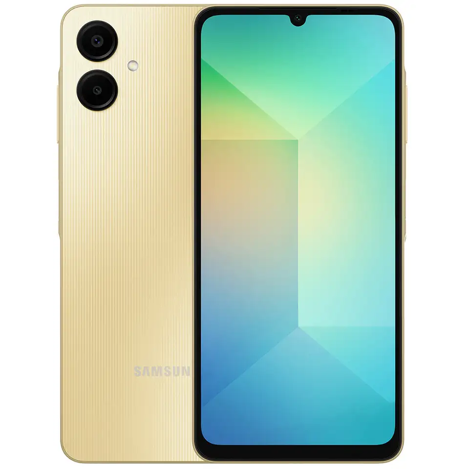 Смартфон samsung galaxy a06 4/128gb золотой ru, фотография 1