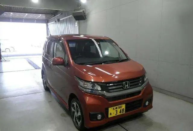 Хэтчбек кастом турбо HONDA N WGN Custom кузов JH2 4WD, фотография 1