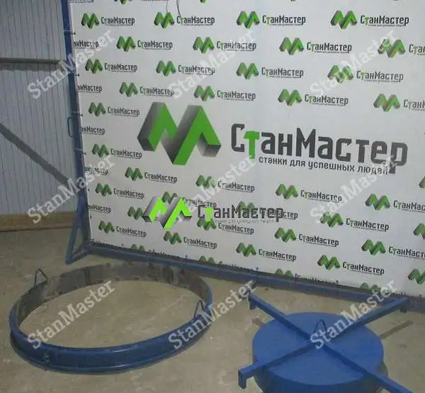 Форма для крышки и днища колодца ПН-10, фотография 2