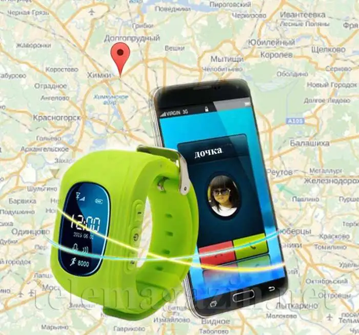 Детские GPS часы Smart Baby Watch Q50, фотография 6