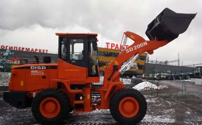 Фронтальный погрузчик DISD SD200 в Тольятти от официального представителя завода в РФ, фотография 3