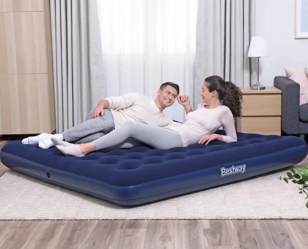 Матрас надувной огромный Bestway 203х183х22см, фотография 5